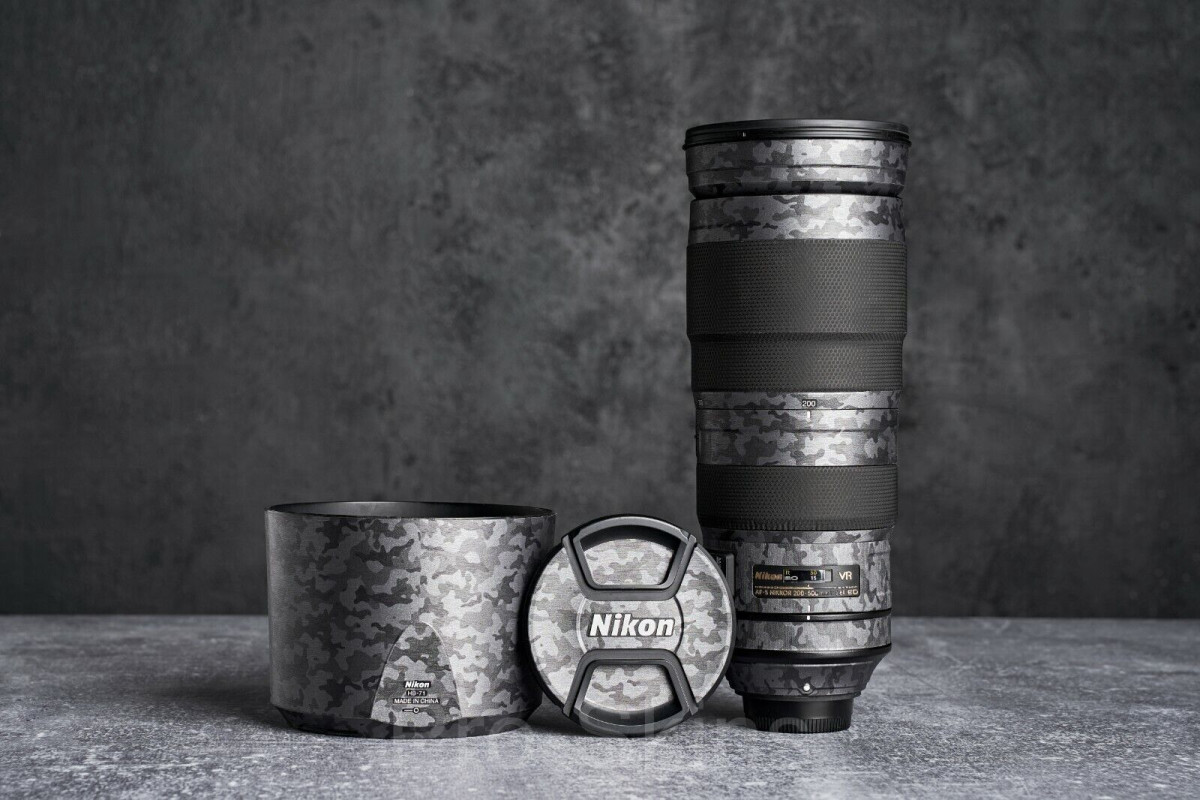 Protective Design Lens Guard Wrap Skin for Nikon Nikkor AF 200-500mm F ...