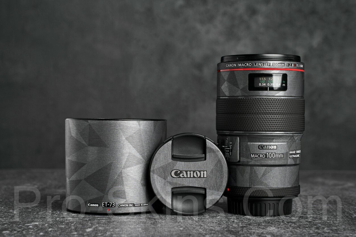 Protective Guard Wrap Skin Sticker for Canon EF 100mm f/2.8 EF IS L USM ...